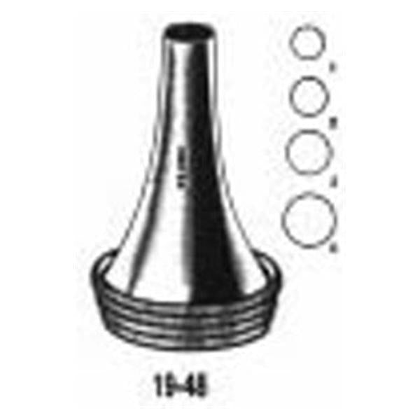 Specula Ear Hartmann 4-7mm Round Tip Stainless Steel 4/St